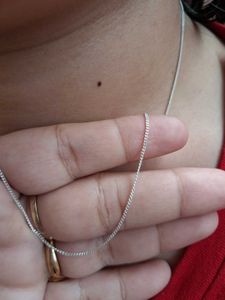 Elegant Silver Chain Necklace