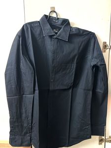 Park Avenue Black Casual Shirt