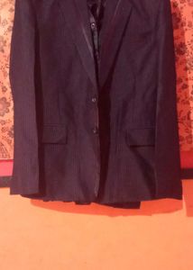 Striped Suit &amp; Tie Set