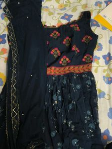 Comfortable Navy Blue Palazzo Pants