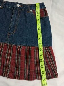 Mini jeans skirt