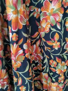Floral Print  Skirt
