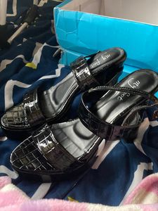 Platform Heels Black
