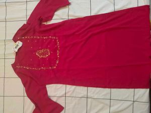 Embellished Kurta Set