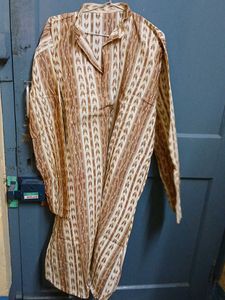 Striped Cotton Kurta Shirt