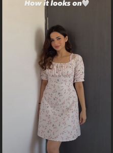 Floral Mini Dress - So Cute!