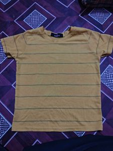 Yellow Striped T-Shirt