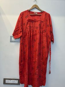 Coral Pink Maternity Dress