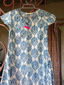 Branded Stylish Blue Kurta For Women