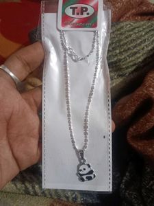 Panda Pendant Necklace (it's fully untouched)