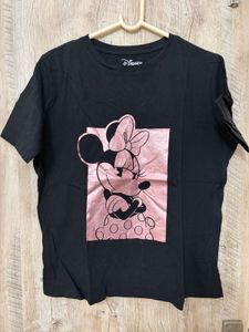 Disney Minnie Mouse Black T-Shirt