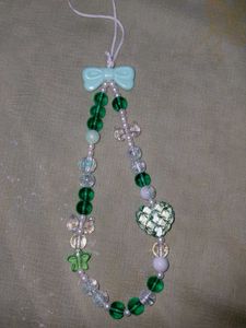Beaded charms strap
