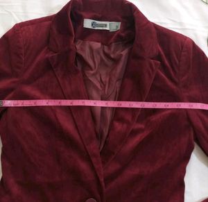 Velvet Blazer