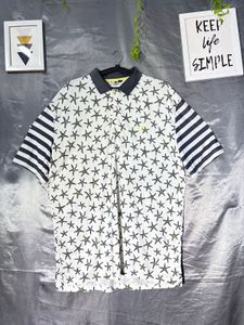 PLAy BOY Unique Starfish Print Polo Shirt