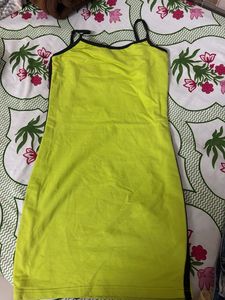 Neon Lime Bodycon Dress