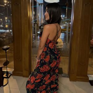 Elegant Floral Maxi Dress