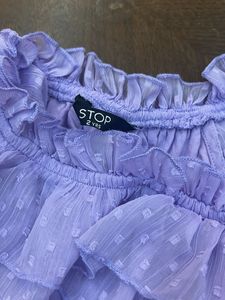 Lilac Ruffle Dress 2 yr old girl