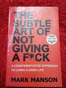The Subtle Art of Not Giving a F*ck With Bookmark