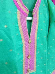 Elegant Green Kurta