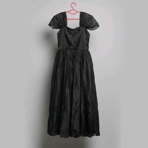 Elegant wine colour Maxi Dress