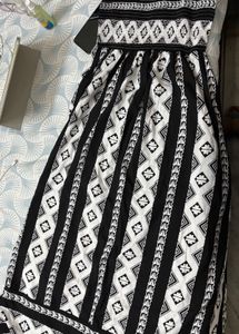 savana Printed A-Line Maxi Dress