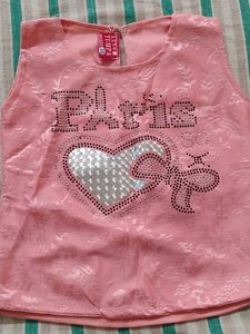 Sparkling Paris Heart Tank Top
