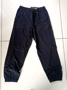 MANIAC Black Jogger Pants