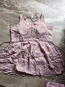 NEW Elegant Lavender Peplum Kurta Set