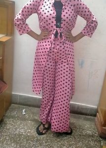 Shrug Plazzo For Girls
