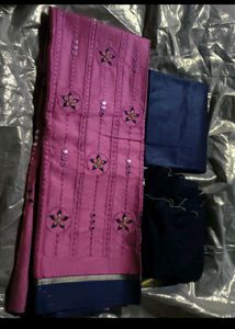 New Dress Material Unstitched No Return /No Refund