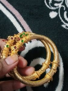 Vintage Gold-Tone Bangles