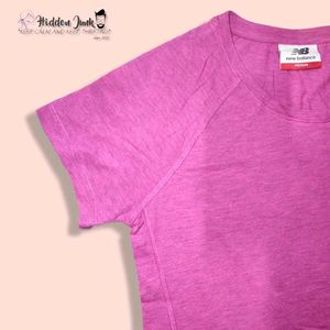 New Balance Pink Athletic T-Shirt