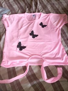 Cute Pink Butterfly T-Shirt