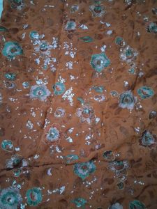 Vintage heavy sequence work saree