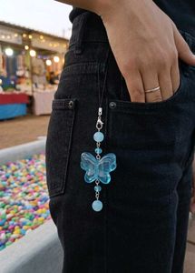 Y2K butterfly phone charm