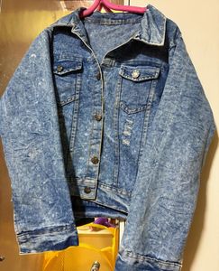 Acid Wash Denim Jacket