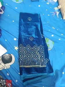 Premium Velvet blouse material Combo of 3
