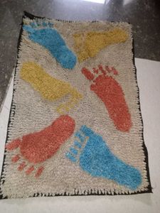 Retro Footprint Rug