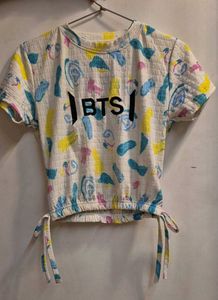 BTS Graphic Print T-Shirt