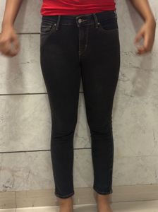 Classic Dark Wash Skinny Jeans
