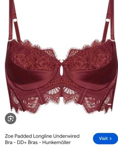 Elegant Lace Longline Bra with brief 👍
