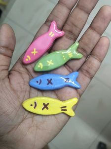 Cute Fish Cookie Hair Clips