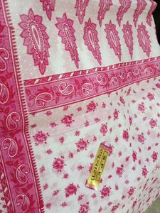 Beautiful Pink Floral Mekhala sador