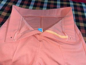 Stylish Pink High-Waisted Trousers