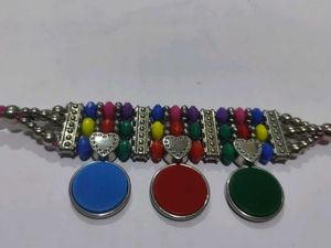 Bohemian Beaded Choker Necklace navratri