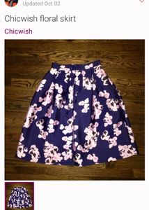 🥰clearance sale🥰unused Satin Looklike  Skir
