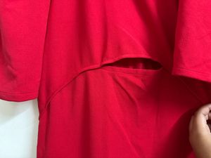 Vibrant Red Women's T-Shirt