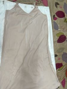Satin Cami Slip Dress