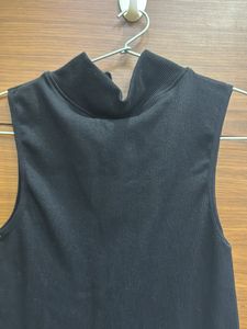 Black Sleeveless Jumpsuit