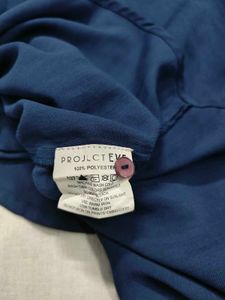 Blue Collared Long Sleeve Shirt